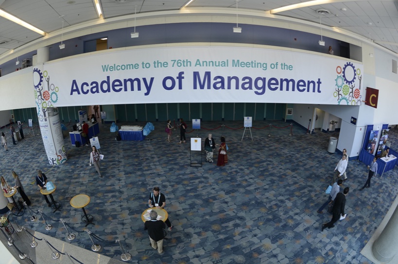 Academy of Management Annual Meeting 2016