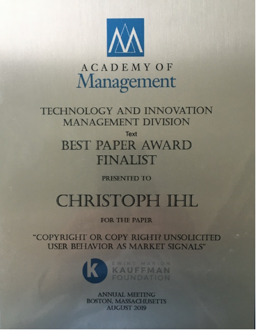 Academy of Management Annual Meeting 2019 Boston